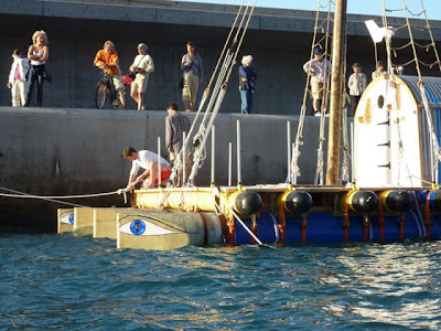 85-Year-Old British Sailor, Crosses Atlantic On A Homemade Raft Seen On www.coolpicturegallery.us