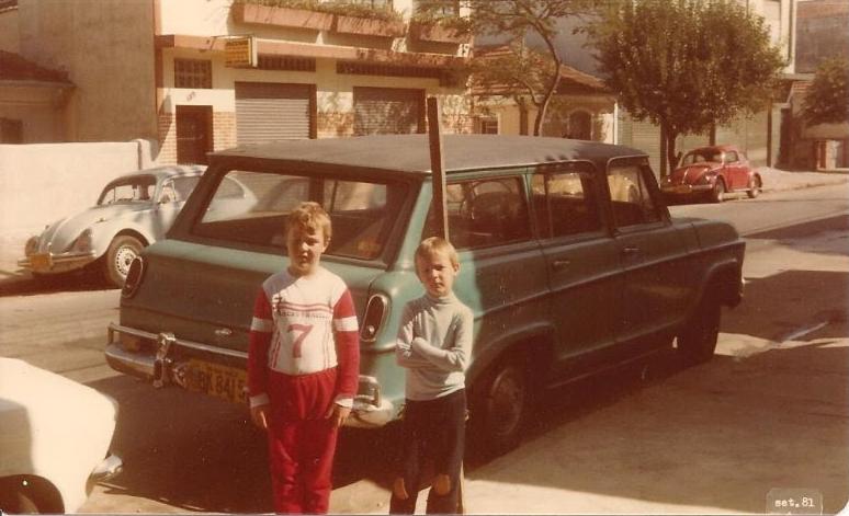 Chevrolet Veraneio Luxo em 1981 Foto enviada pelo Renato Bertoli 