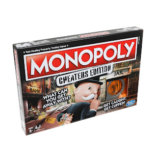 Game box for Monopoly: Cheaters edition