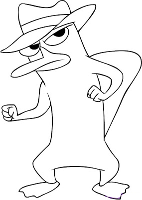 Phineas and ferb coloring pages