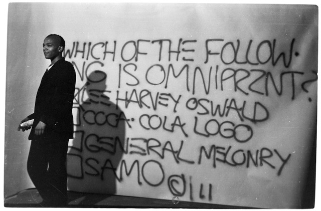 Jean-Michel Basquiat in una foto di Anton Perich