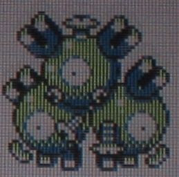 Look at the tiny little pupils on Magneton- it must be terrified! Maybe the center one has to pee.