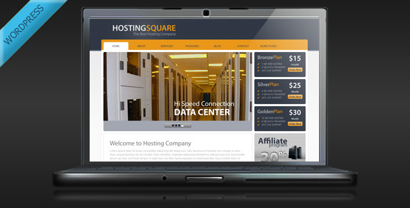 HostingSquare - Hosting WordPress Theme - ThemeForest Item for Sale