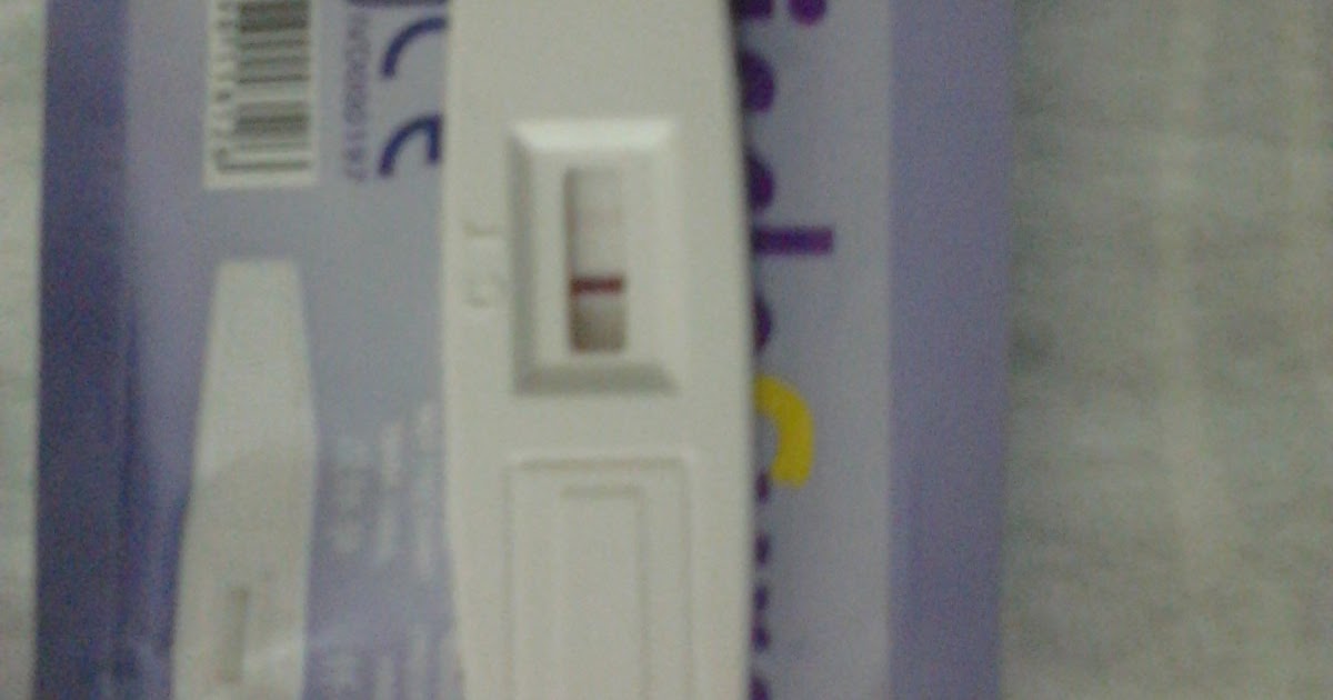 Lifetime Journal: ::my blur pregnancy test, but i still 
