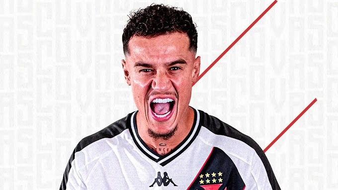 Oficial! Vasco anuncia contratação de Philippe Coutinho, que volta ao clube após 14 anos