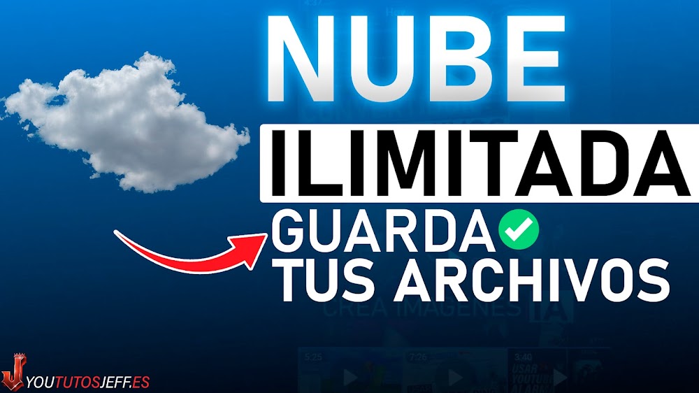 Nube ILIMITADA para tus Archivos 🔵 GUARDAR Archivos de Gran TAMAÑO Online