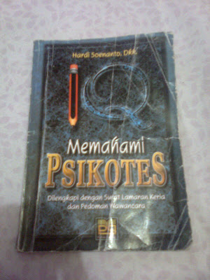 Laporan Hasil Membaca Buku "Memahami Psikotes"