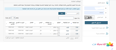 الدخول الى ابشر توظيف