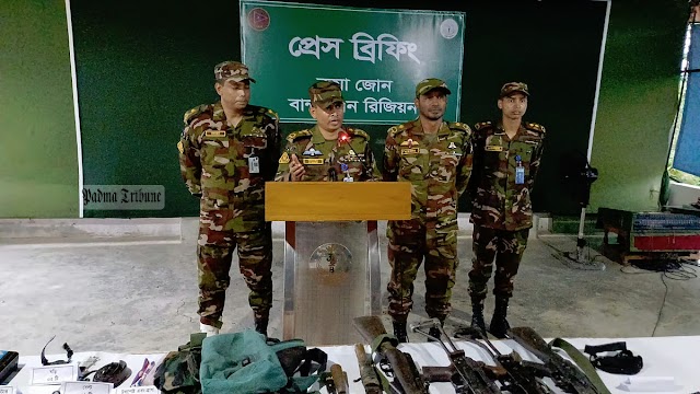 রুমায় বন্দুকযুদ্ধে নিহতদের একজন কেএনএ নেতা, উদ্ধার ভারী অস্ত্র