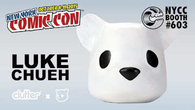 New York Comic Con 2015 Debut “Everyone Needs A Lot of Head” Vinyl Figure by Luke Chueh & Clutter