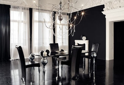 Modern Gothic Concept Dining Room