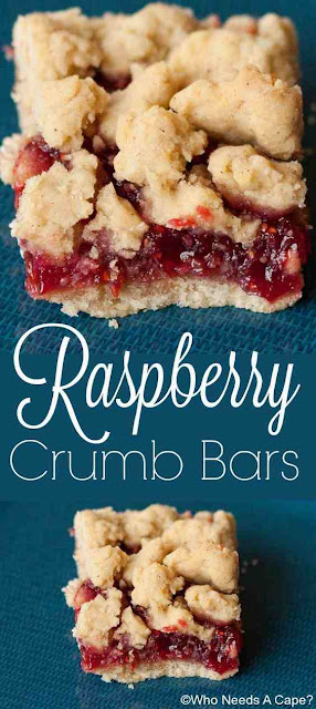 Raspberry Crumb Bars