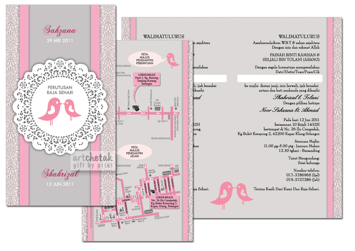 modern wedding invitations