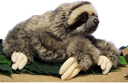LuLezon Very Soft Three Toed Sloth Plush Stuffed Animal Toy