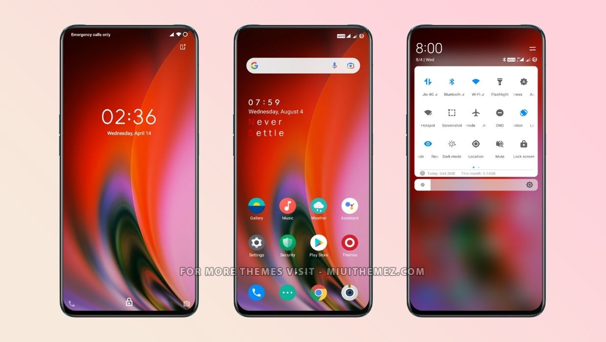 OxygenOS NE MIUI Theme