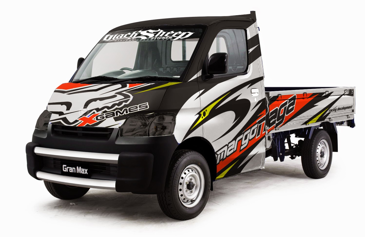 Modifikasi Stiker Mobil Gran Max Pick Up Terbaru 2019 Ottovariasi