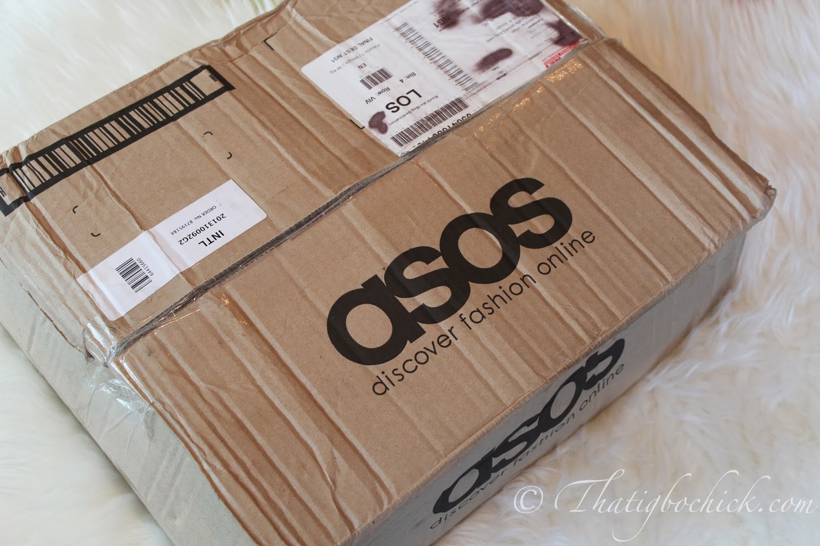 Tuesday, 5 November 2013 They deliver - Asos