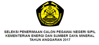 Penerimaan CPNS Terbaru Tingka SMK S1 D3 Kementerian Energi dan Sumber Daya Mineral