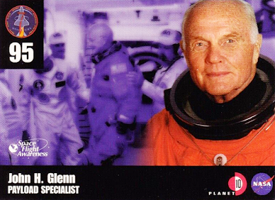 1998 United Space Alliance : Space Shuttle Mission Cards - STS-95 - John H. Glenn