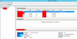 how export and import VM in hyper-v on windows server 2012 r2