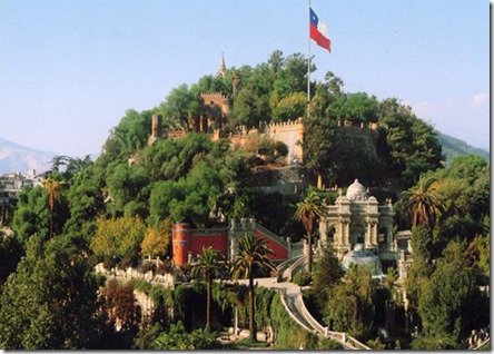 Cerro de Santa Lucia Santiago