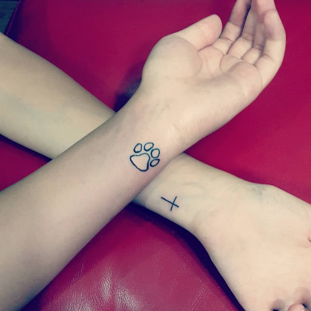 Mini tatuagens femininas 