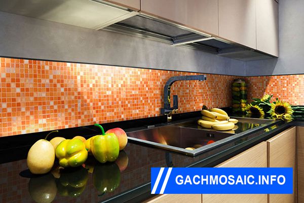 Cách vệ sinh gạch ốp tường bếp