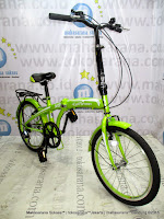 20 Inch Evergreen X8 6 Speed Folding Bike