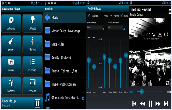android Laya Music Player