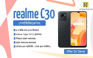 Realme C30 Specifications