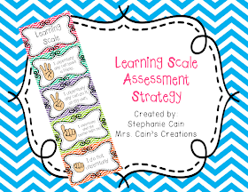  Learning Scale Freebie!