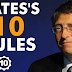 Bill Gates Top 10 Rules For Success
