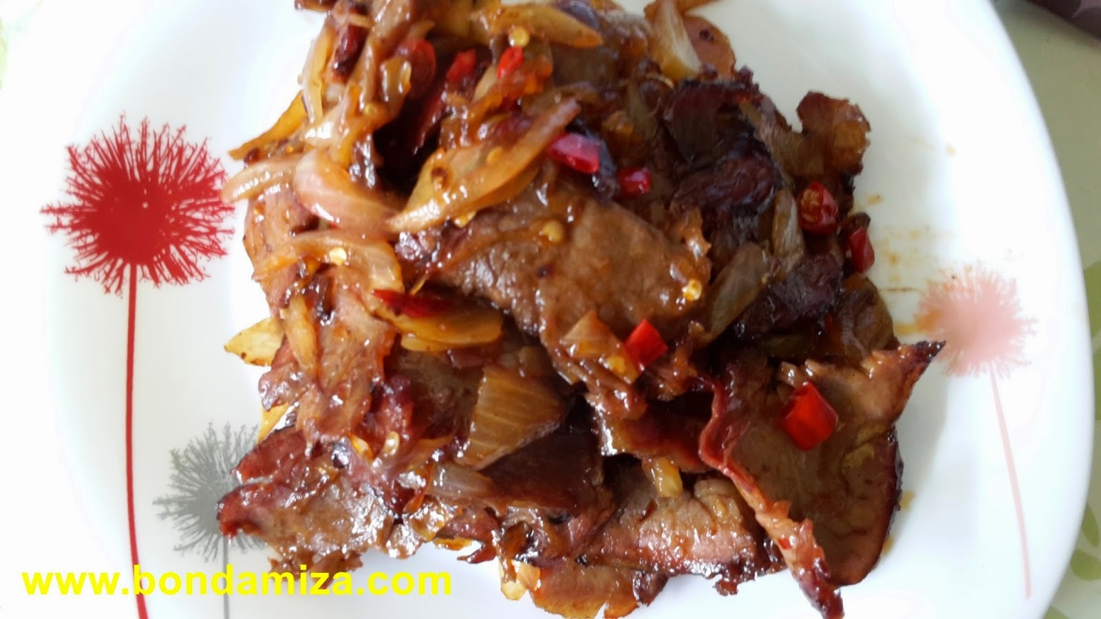 MENU KELUARGA - DAGING SALAI ENAK