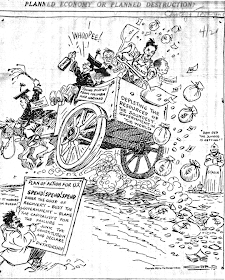 chicago tribune cartoon 1934: planned economy or planned destruction?