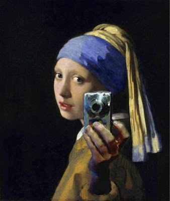 Girl with a Pearl Camera Phone