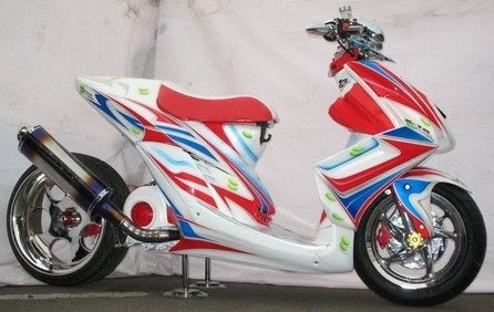NEW MOTOR SCOOTER MATIC FOR 2010 MODIFICATION ~ Foto 
