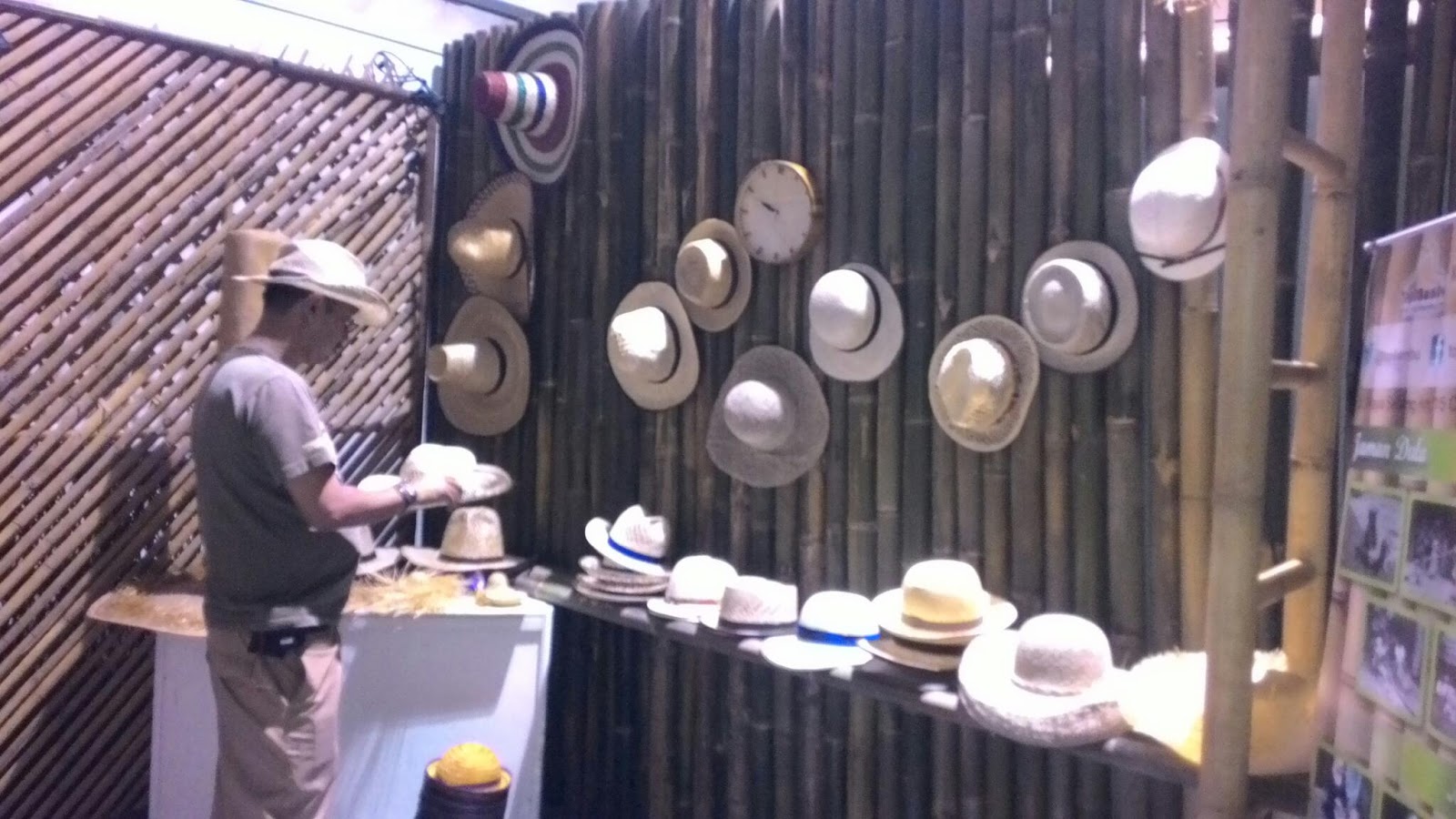Komunitas Topi Bambu  Produk kerajinan  Tangerang  Kap Lampu 
