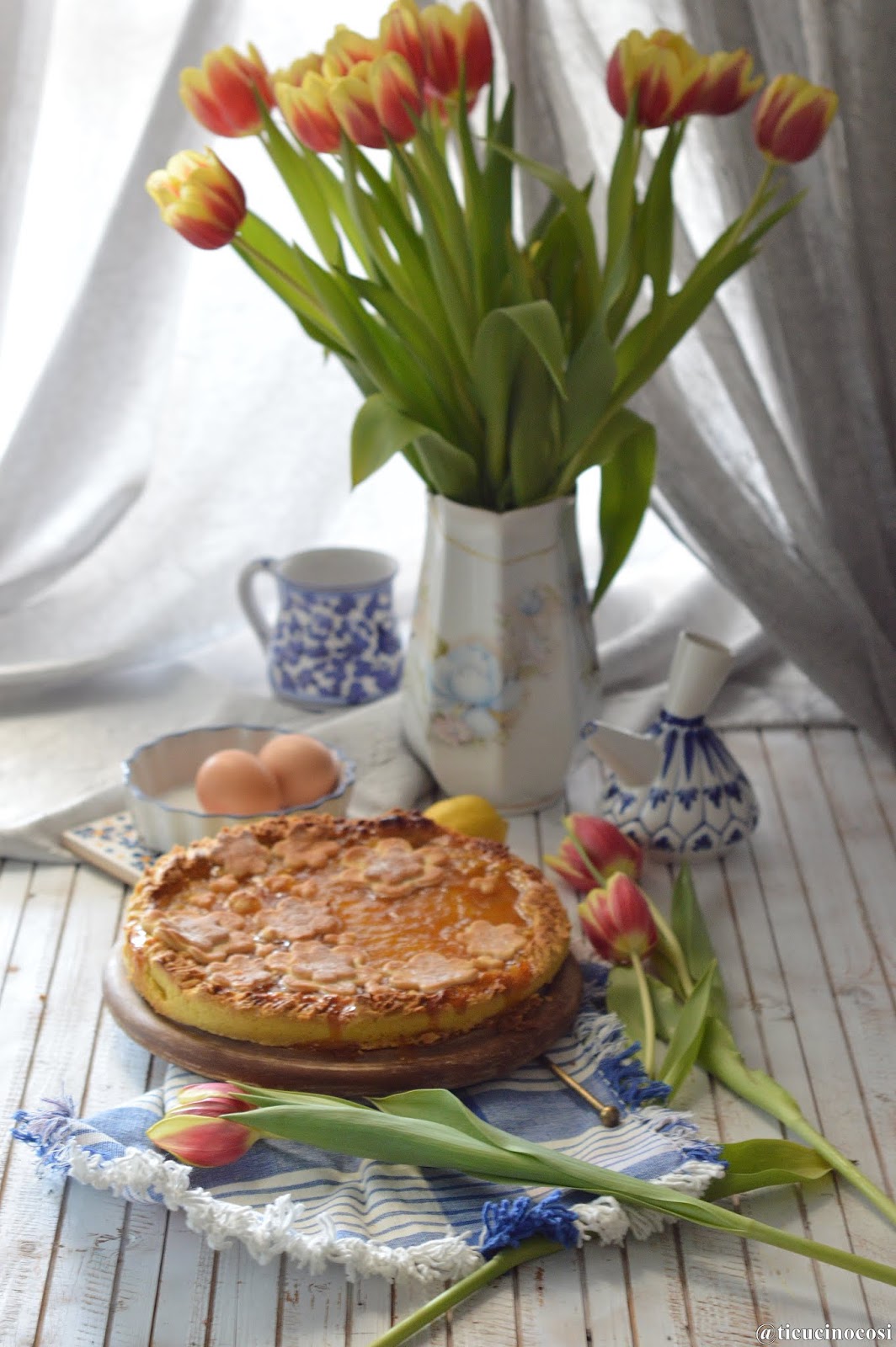 Ti Cucino Così Crostata Primaverile Con Farina Di Mais