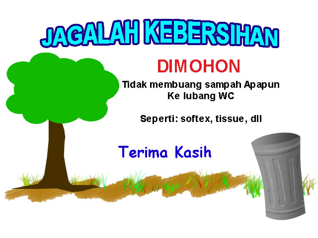 JAGALAH KEBERSIHAN ~ Mukrin