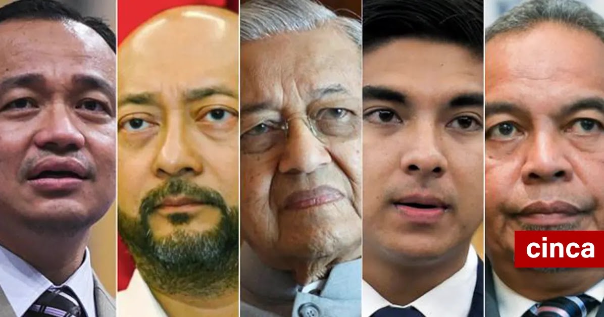 Bersatu pecat Mahathir, Mukhriz, Saddiq, Maszlee, Amiruddin