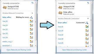 go JARINGAN AD HOC UNTUK FILE SHARING DAN ICS                        