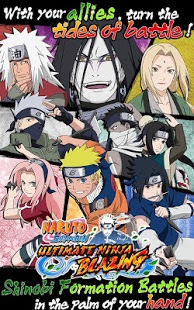 Naruto Ultimate Ninja Blazing v1.7.0 Mod Apk Latest Updated 2017