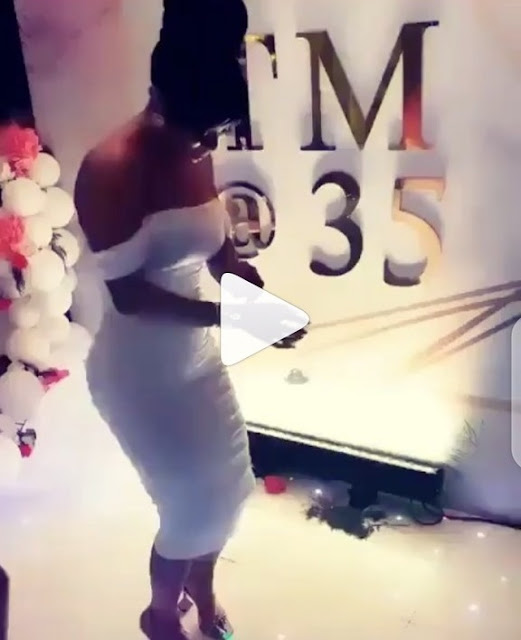 Naira Marley Puts Hand On Toke Makinwa's Nyash As She Dances Soapy During Birthday