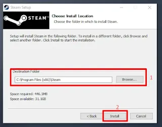 Install Steam Pada Laptop/PC