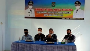 Dinas Sosial Kota Bima, Laksanakan Bimbingan Sosial Pada Keluarga Penyandang Disablitas Rungu Wicara