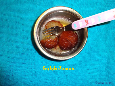 Gulab Jamun with instant mix
