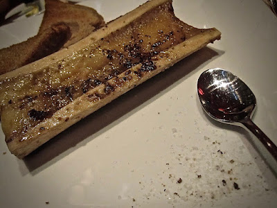 Hippopotamus Restaurant Grill, bone marrow