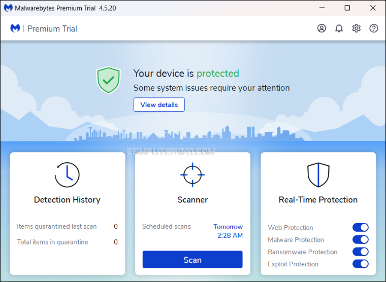 برنامج Malwarebytes