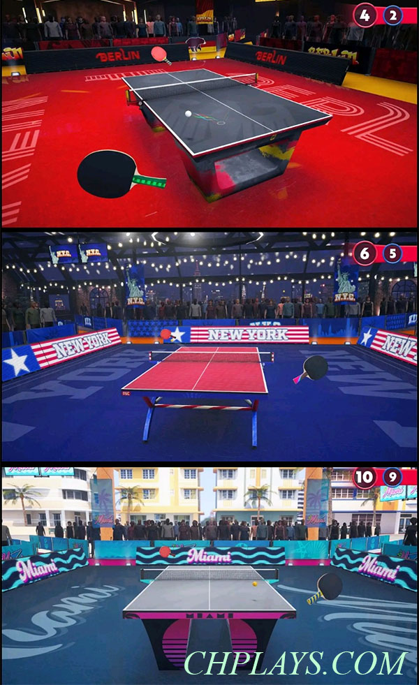 Ping Pong Fury - game bóng bàn trực tu cyến nhiều người chơi hấp dẫn c