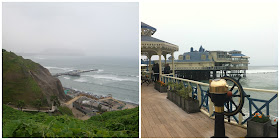 vista do Restaurante La Rosa Náutica, Lima, Peru